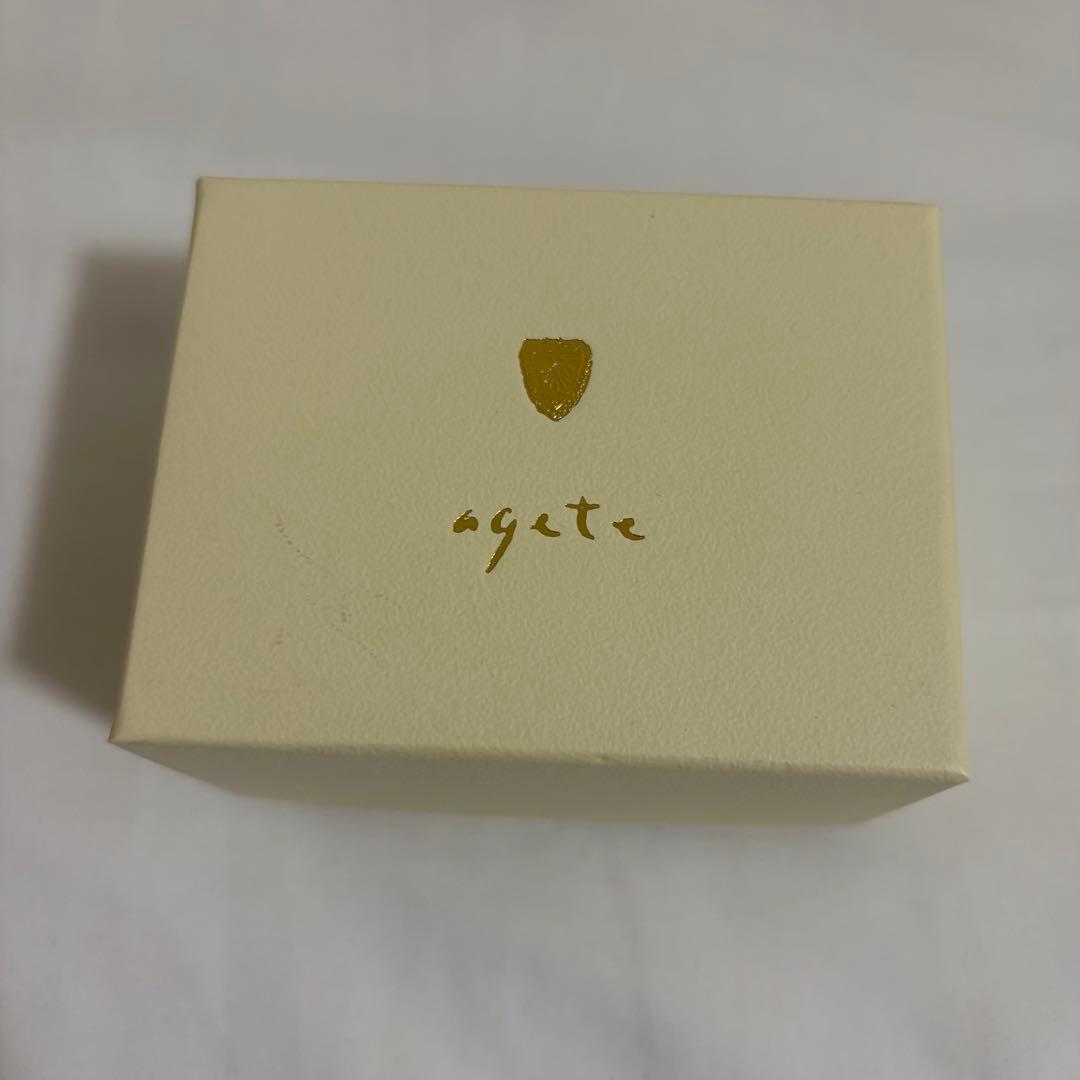 agate アガット　K10 オパールピアス