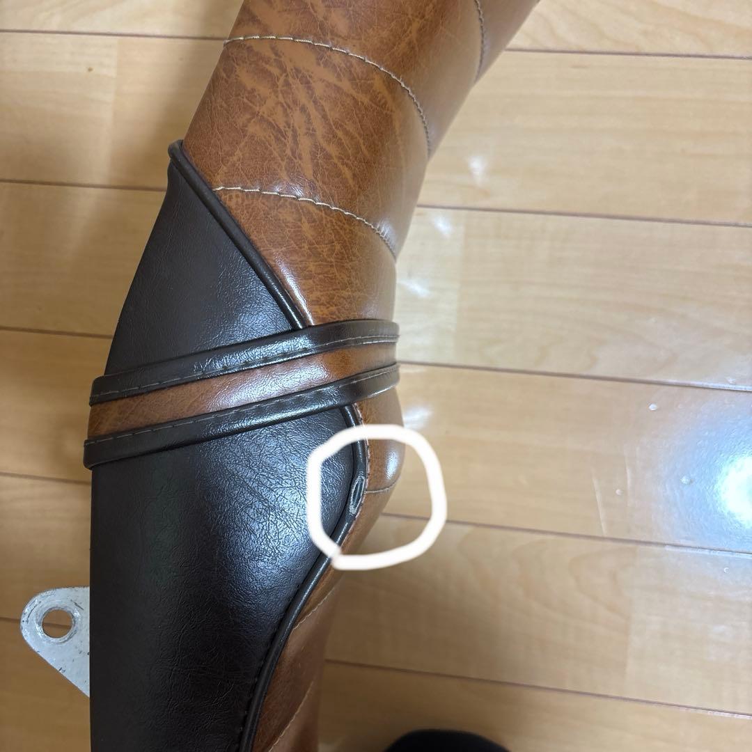 エイプ50 タックロールシート ブラウン 本体付き