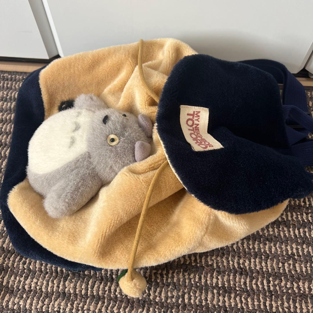 トトロ ネコバス　リュック　トトロ大サイズぬいぐるみ3点セット