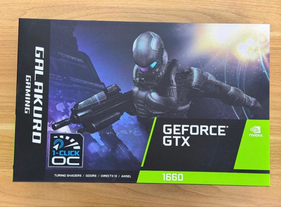 玄人志向 NVIDIA GeForce GTX 1660 グラフィックボード新品
