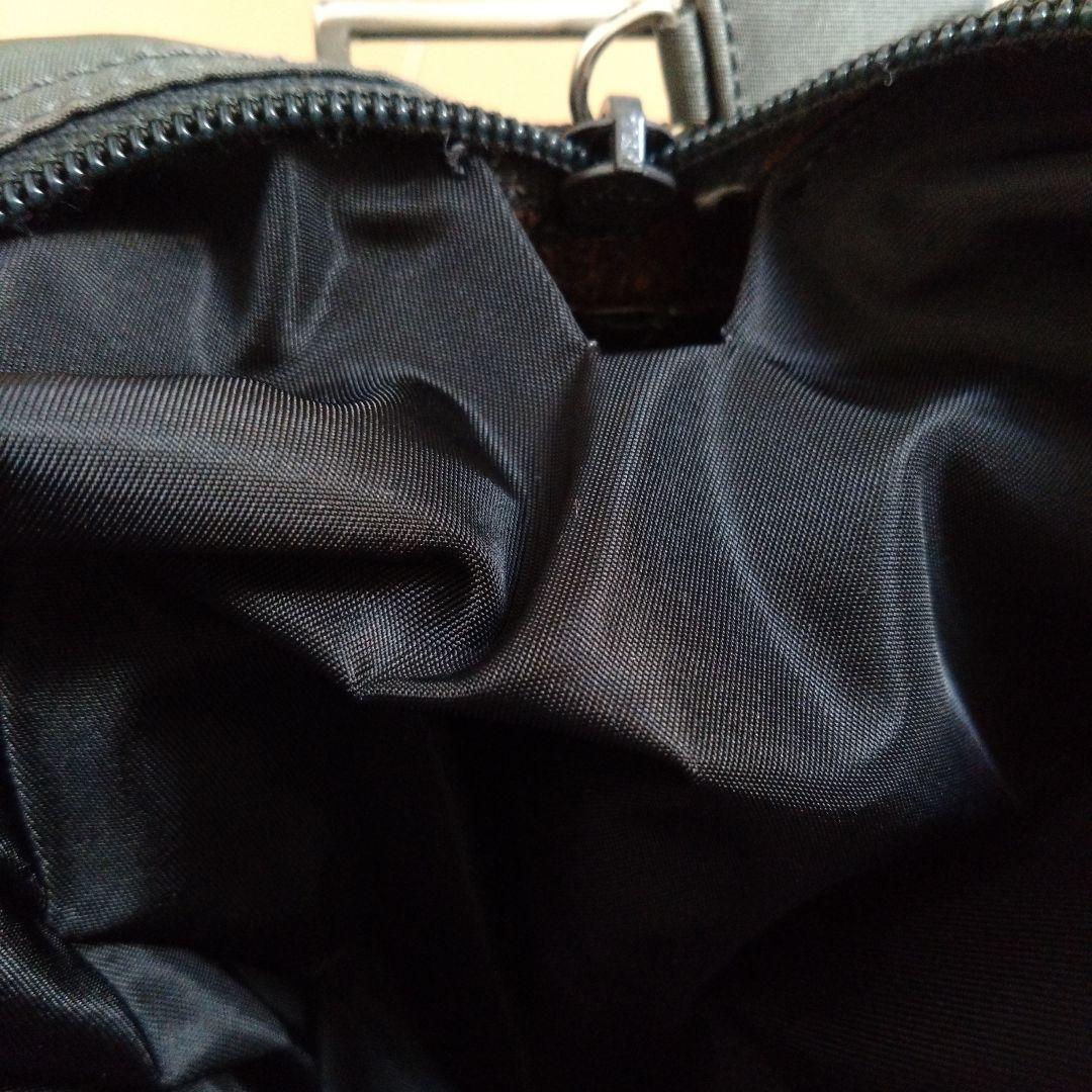 【美品】お買い得！プラダスポーツ ボストンバッグ ビジネスバッグ　カーキグレー