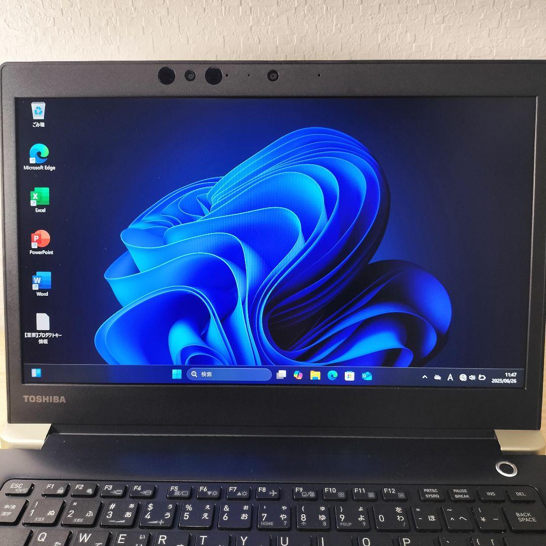 TOSHIBA Dynabook SSD256 Windows 11 ノートPC