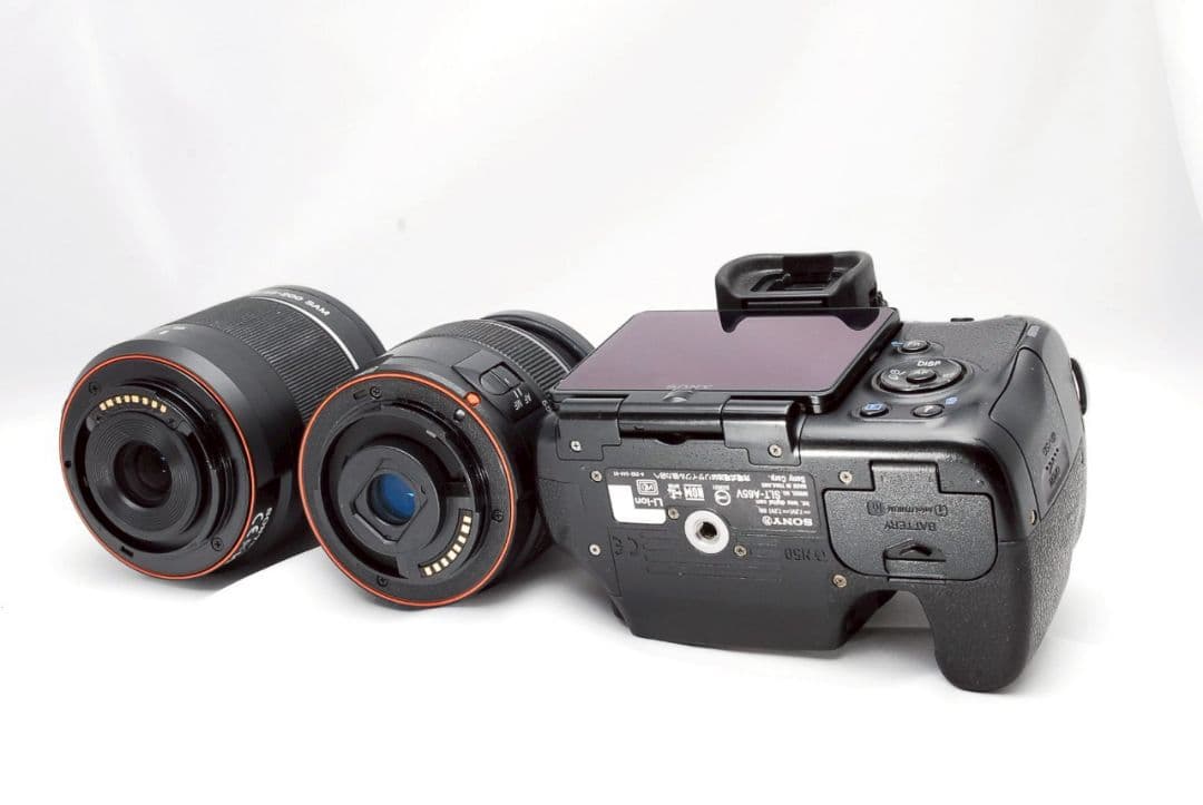 ♥ SONY ソニー α65 ♥ダブルレンズ♥一眼レフカメラ スマホ転送