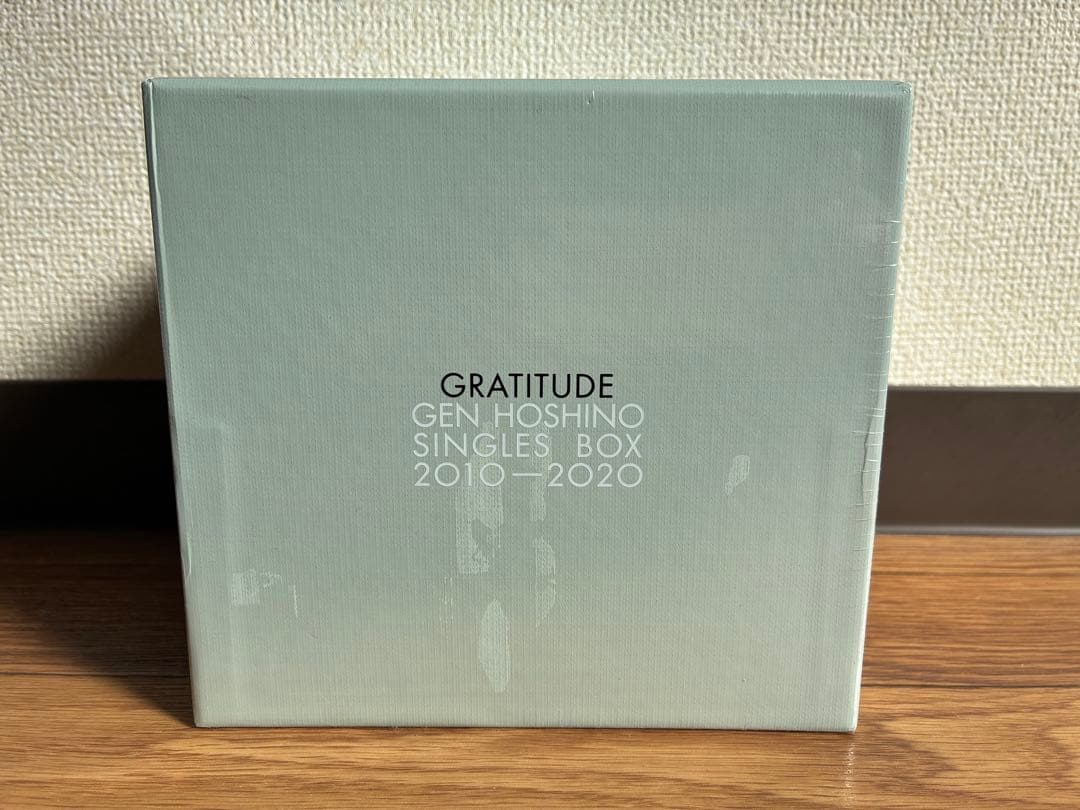 星野源 Gen Hoshino Single Box GRATITUDE