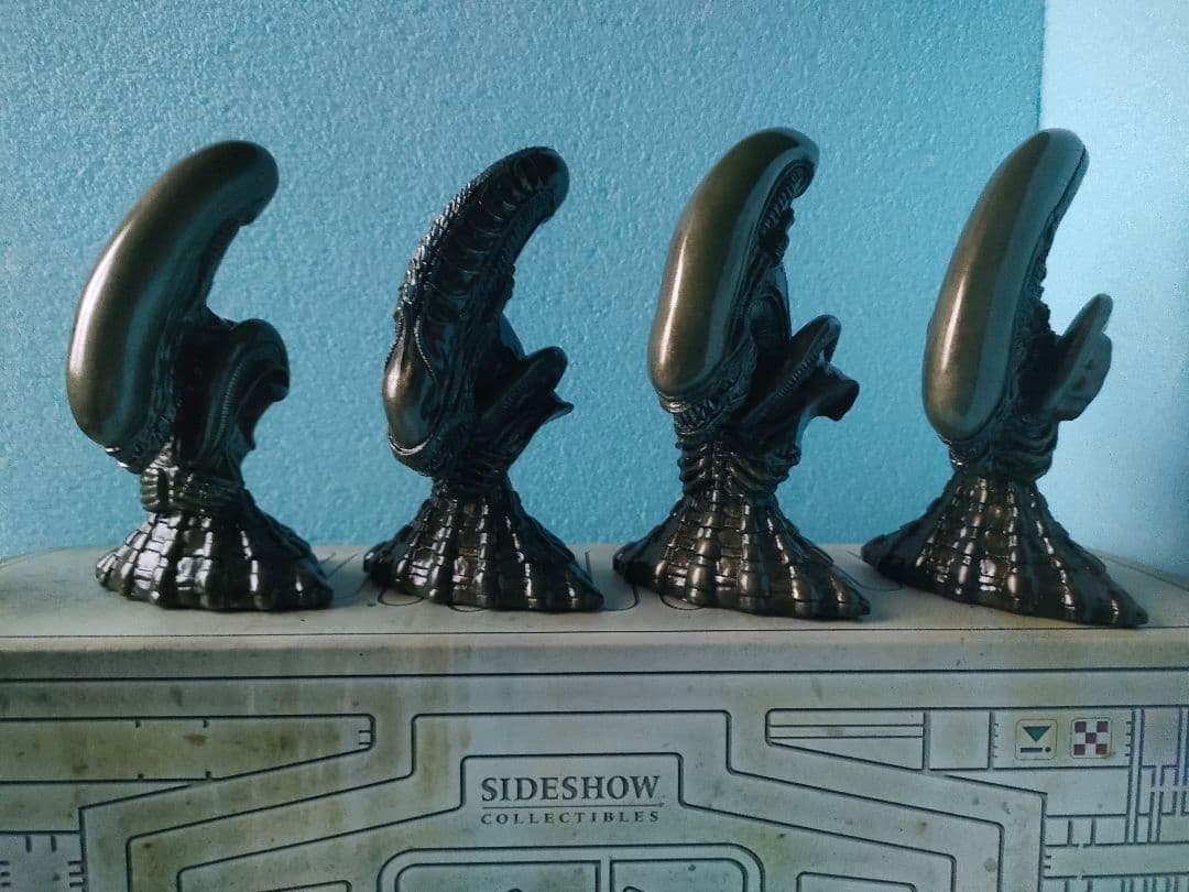 エ*マ様 Sideshow Alien Mini Bust Set 4体セット