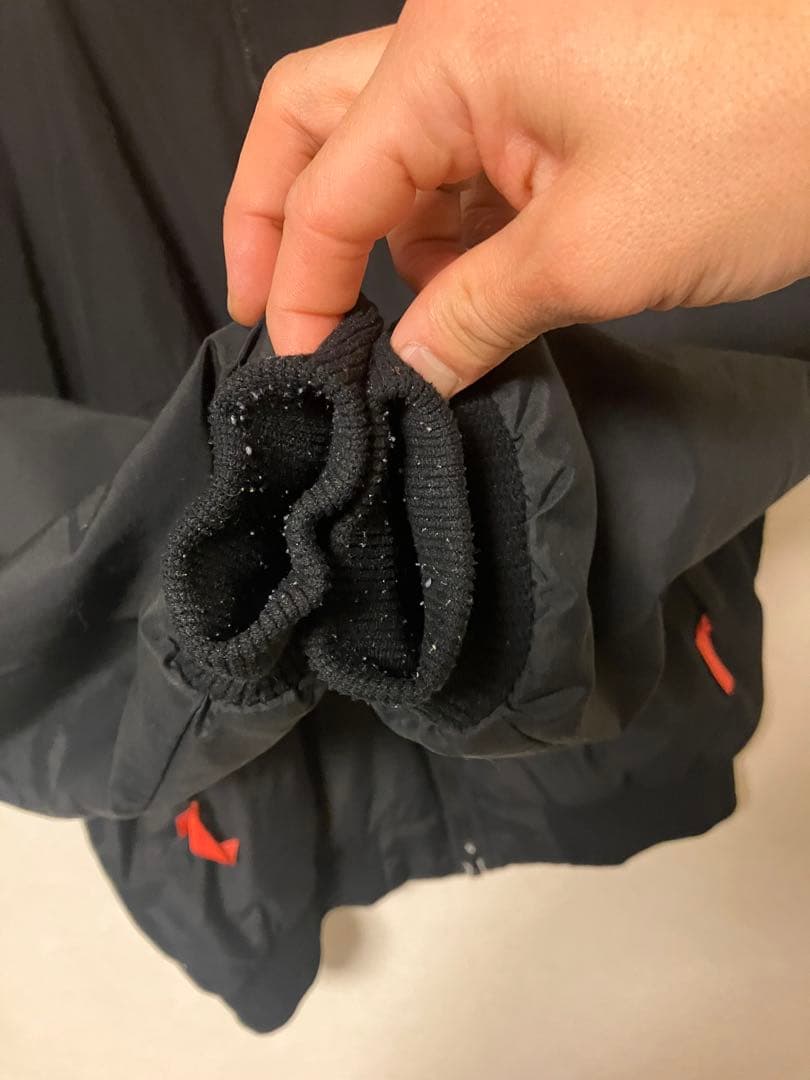 『美品』雪なしタグ93年USA製パタゴニアシェルドシンチラ　　ブラック…XL