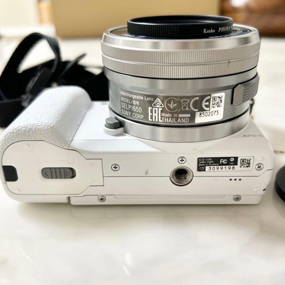 美品/送料込み⚫︎SONY α アルファ 5100 ミラレース一眼カメラ 取説付き