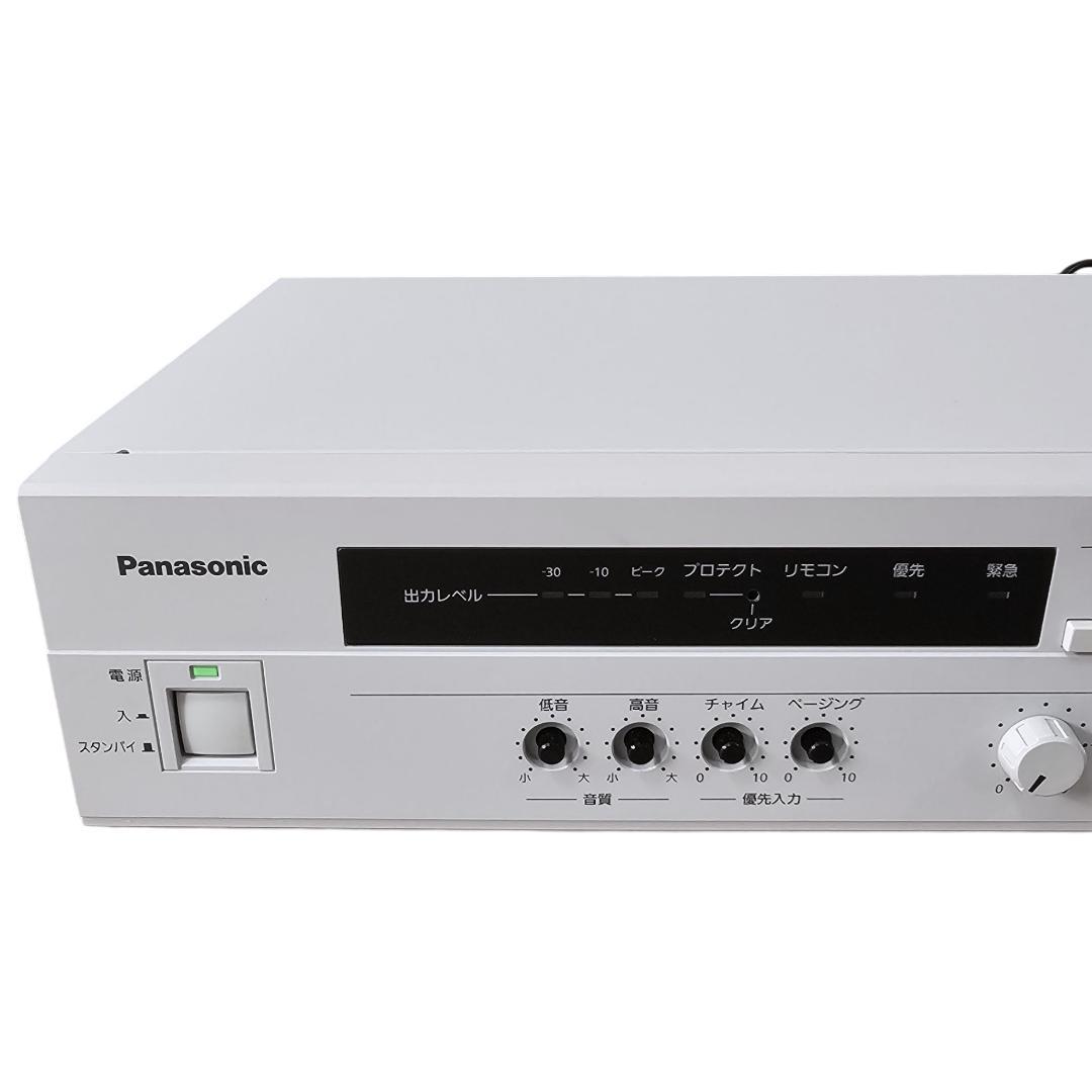 極美品 Panasonic パナソニック WA-HA061① 卓上型拡声アンプ