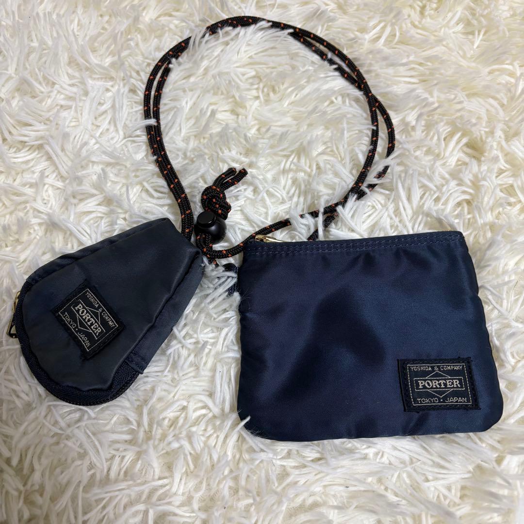 【極美品】PORTER オフィサーキット アイアンブルー