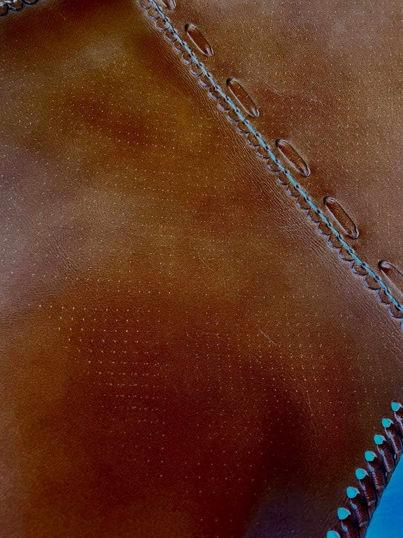 バタフライチェア ブラウン レザー