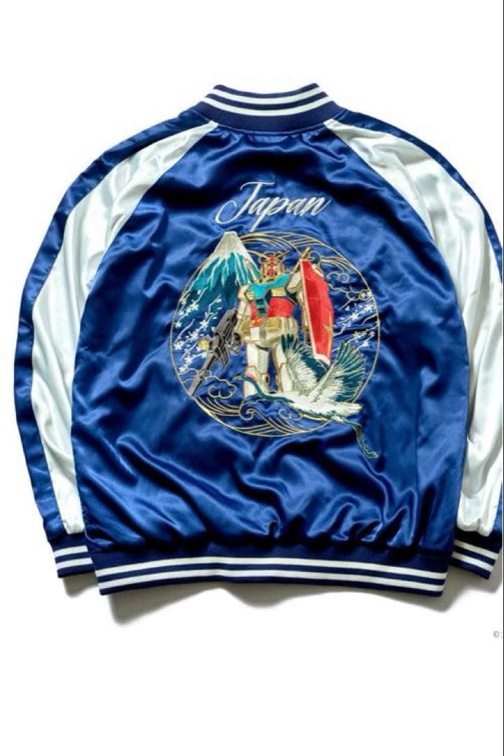 STRICT-G『機動戦士ガンダム』スカジャン ガンダム JAPAN柄