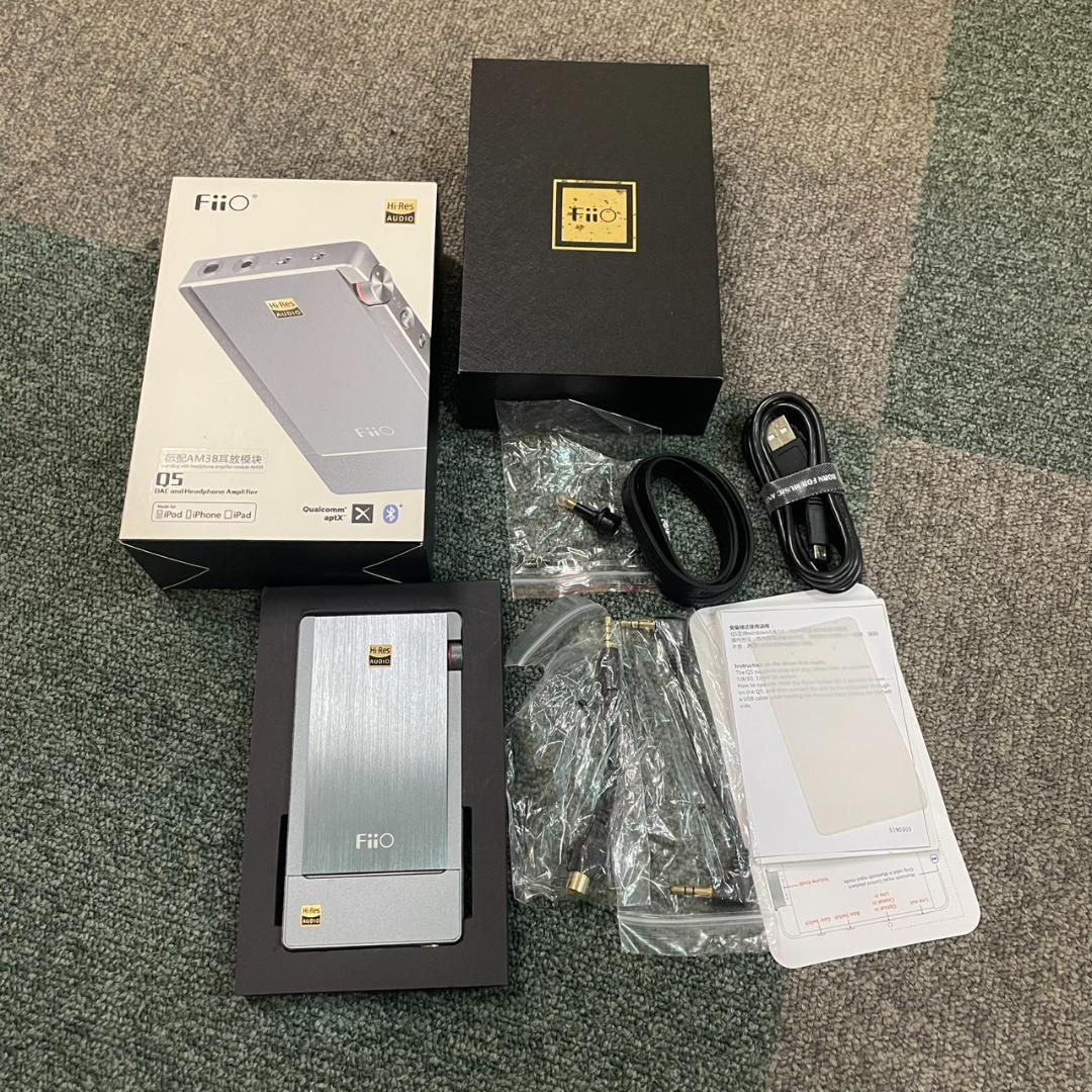 フィオ ヘッドホンアンプ Q5 with AM3B Fiio