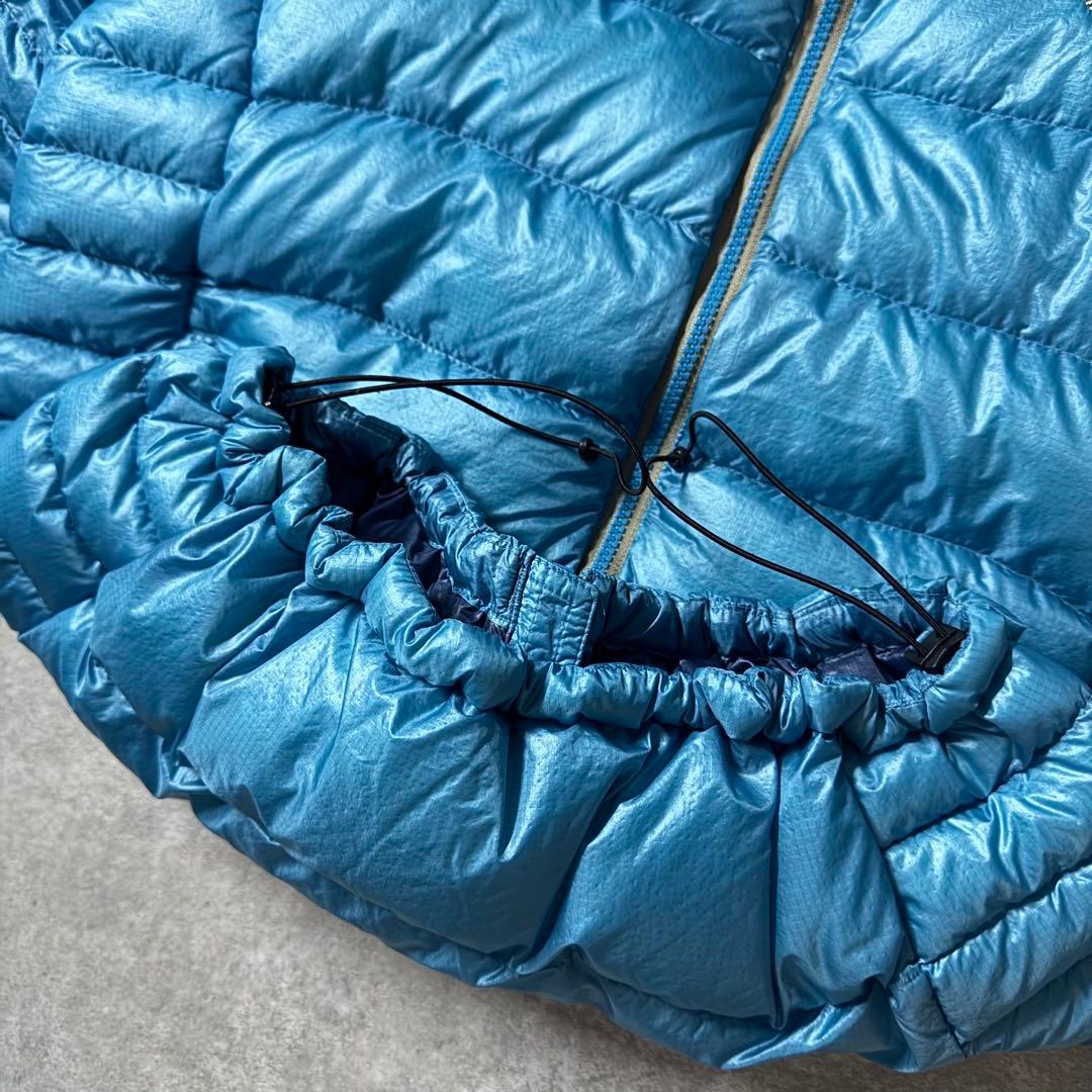 columbia down jacket puffer padded 水色