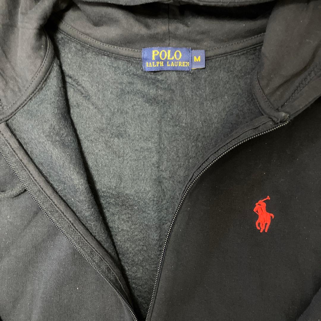 Polo Ralph Lauren ネイビー フルジップパーカー M