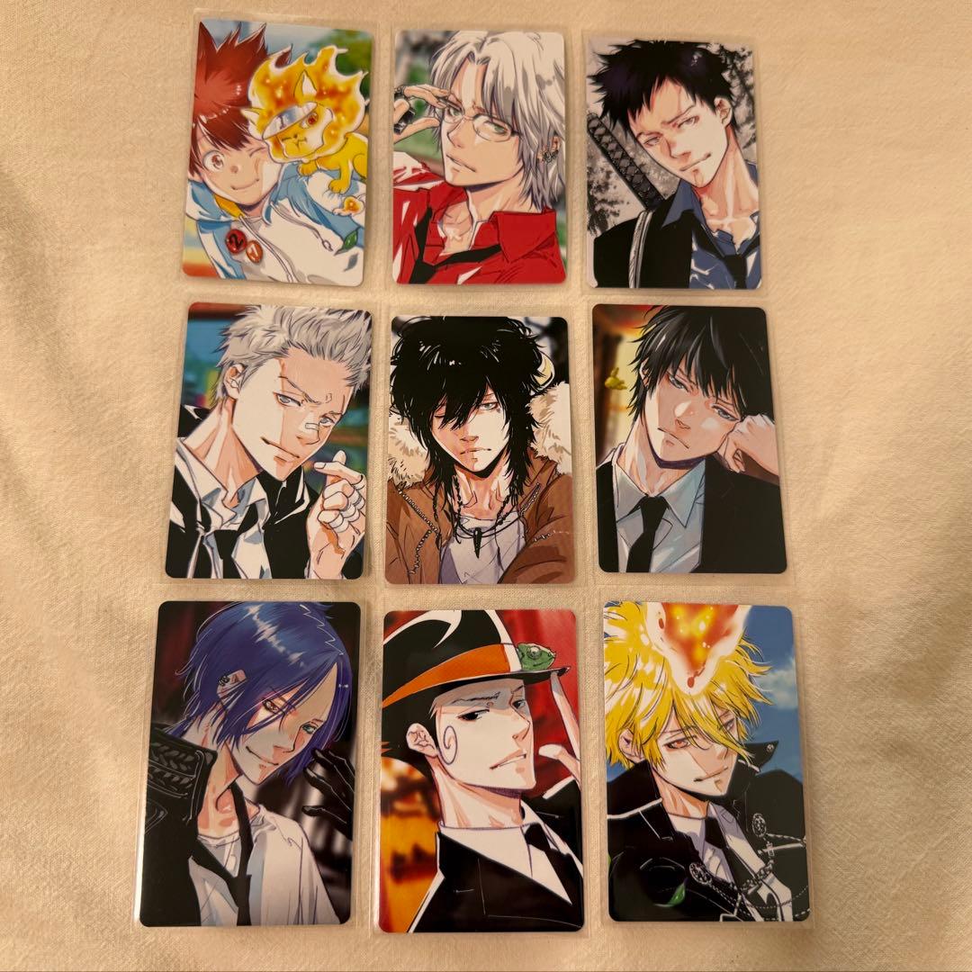 家庭教師ヒットマンREBORN! 天野明展 自撮り風カード 新規絵柄 全種