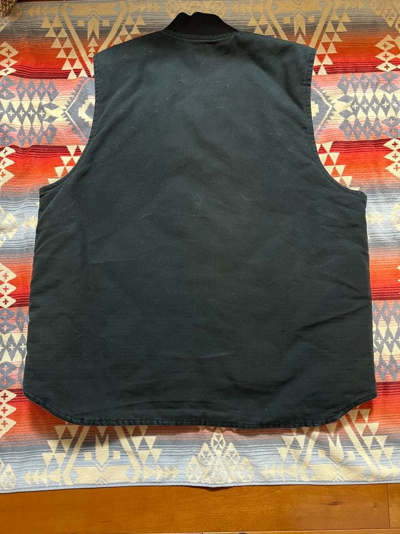 Carhartt ダックベスト　ブラックXLトール