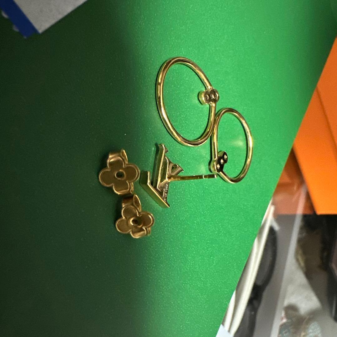 LOUIS VUITTON フープピアス 片耳用