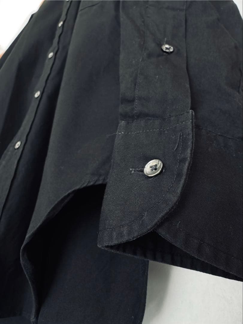 INDIVIDUALIZED SHIRTS 黒 ボタンダウンシャツ 15/32