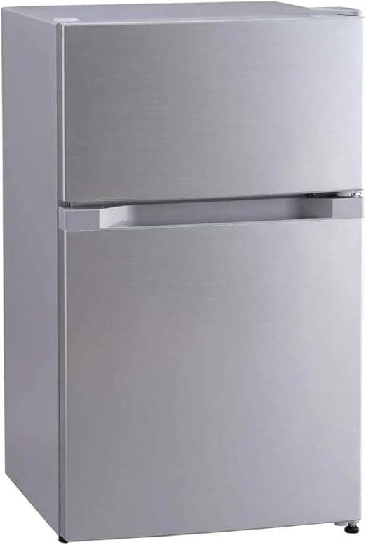 アイリスプラザ 冷蔵庫 87L PRC-B092D-S シルバー