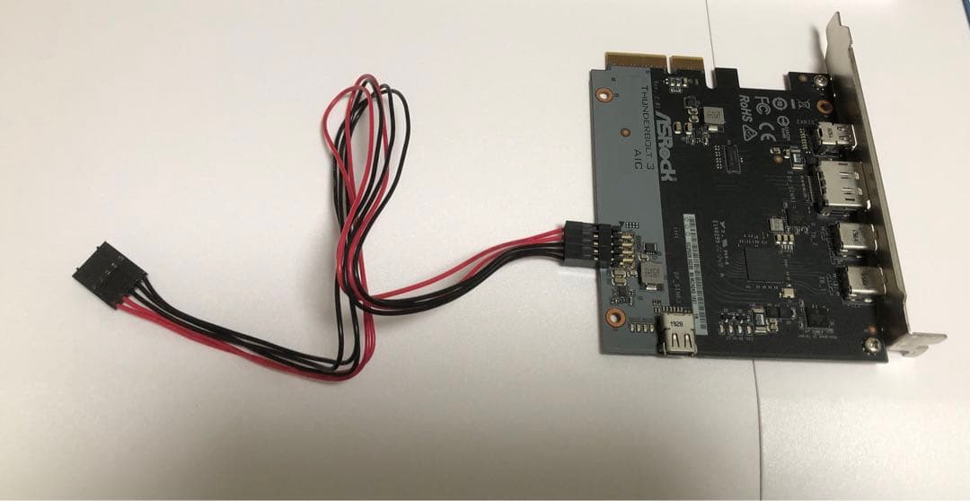拡張カード ASRock Thunderbolt 3 AIC R2.0