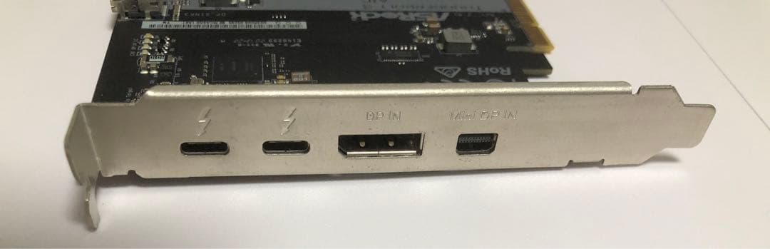 拡張カード ASRock Thunderbolt 3 AIC R2.0