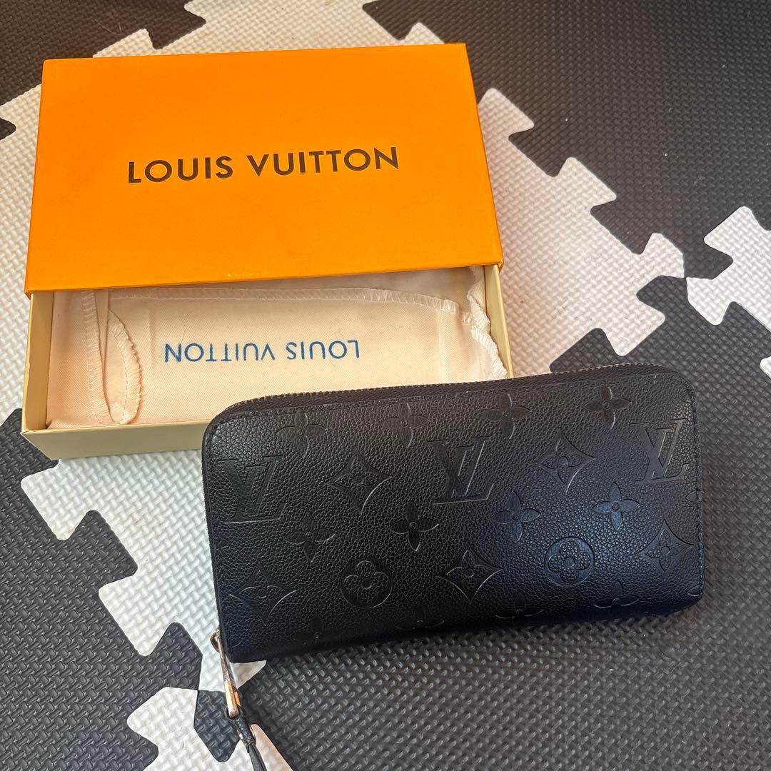 LOUIS VUITTON ブラック長財布