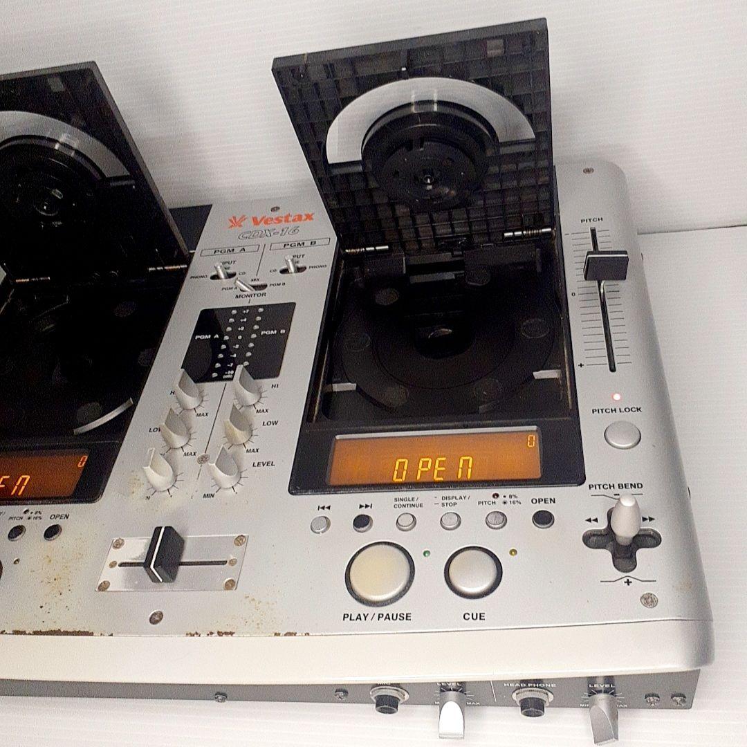 VESTAX デュアルCDプレーヤー CDX-16 CDJ