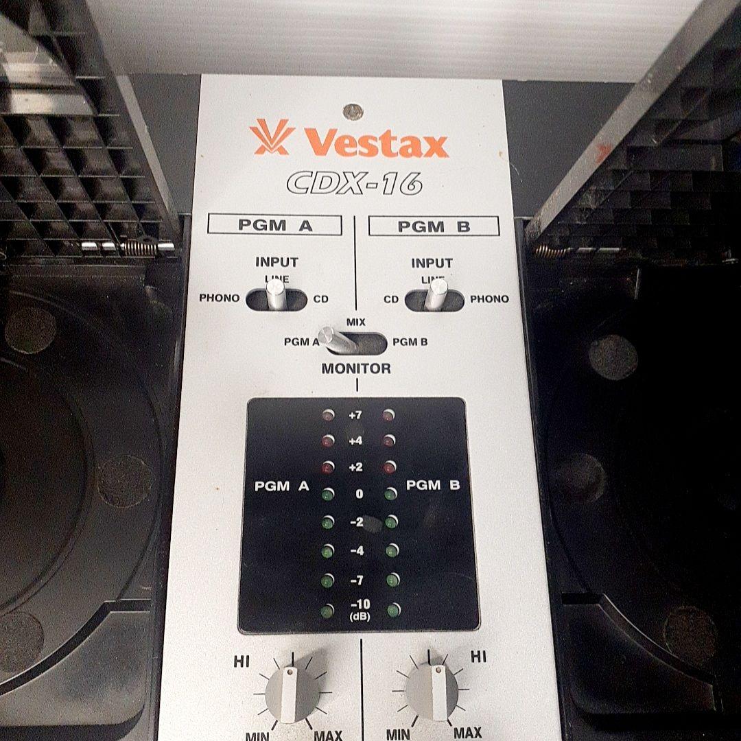 VESTAX デュアルCDプレーヤー CDX-16 CDJ