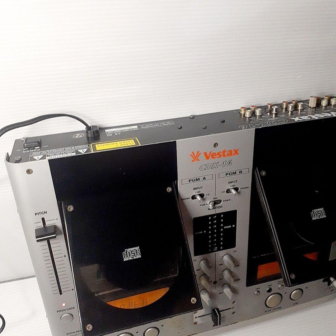 VESTAX デュアルCDプレーヤー CDX-16 CDJ