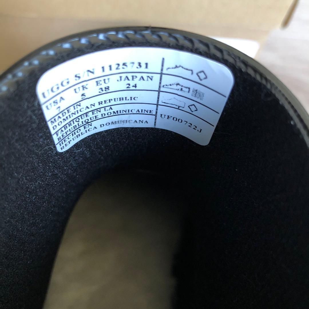UGG ブーツ　ブラック　24㎝