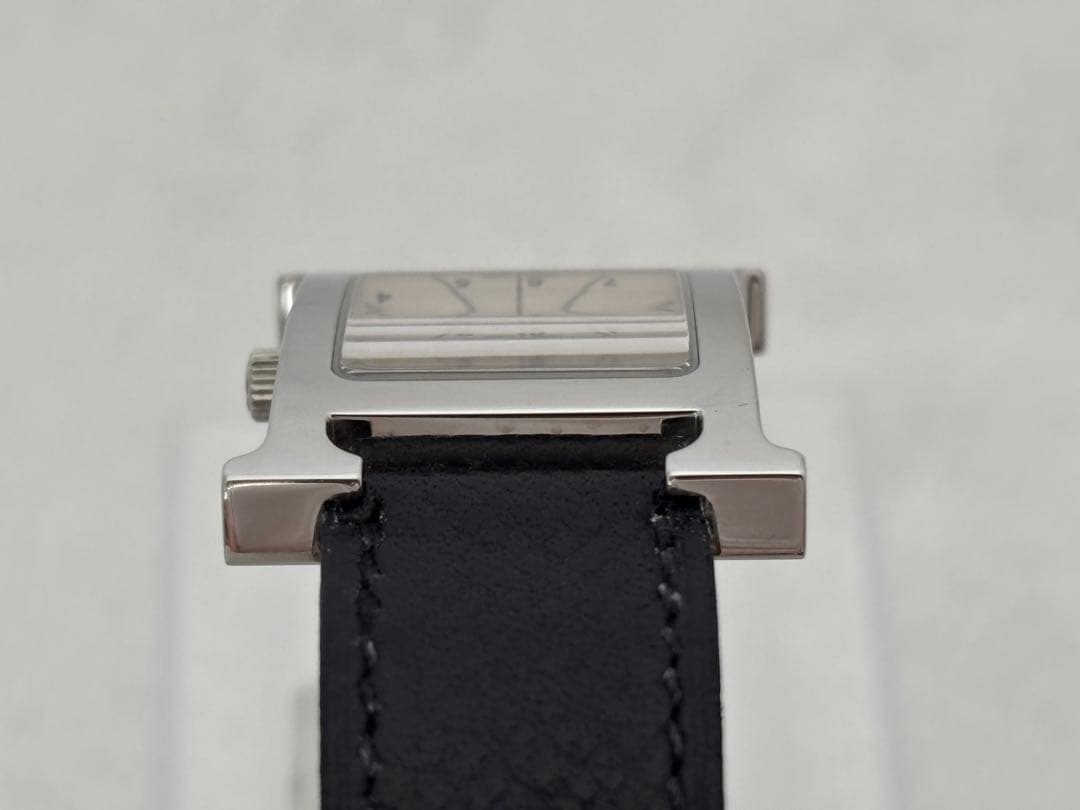 【美品】エルメス Hウォッチ クォーツ【HH1.210】【稼働品】レディース