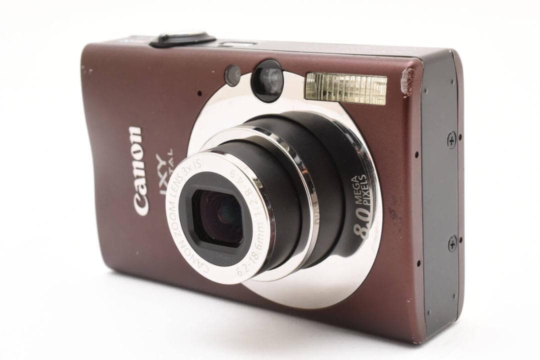 【外観美品】CANON IXY DIGITAL 20 IS ブラウン