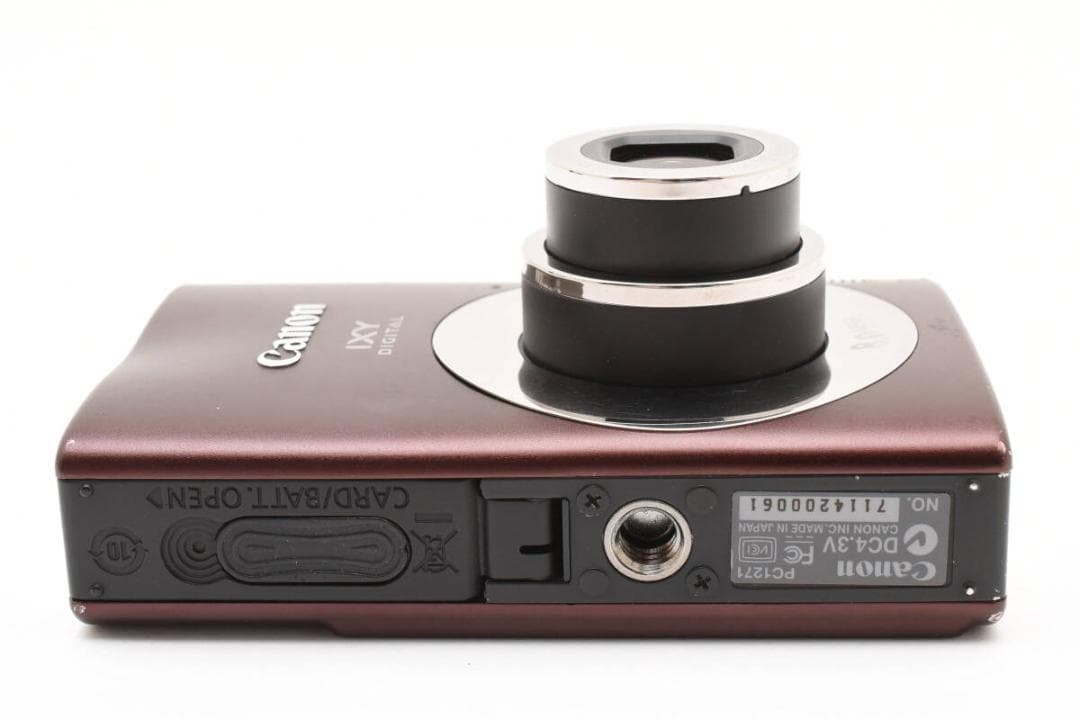 【外観美品】CANON IXY DIGITAL 20 IS ブラウン