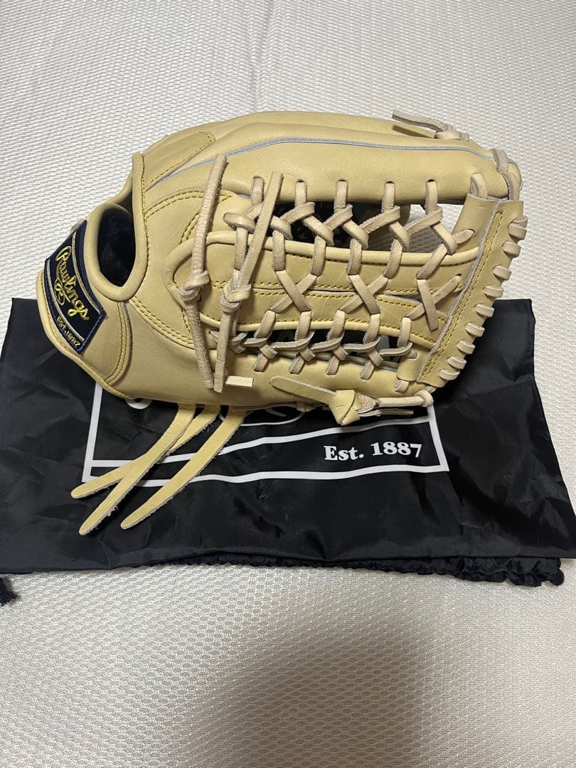 Rawlings ローリングス　 硬式用グローブ オールラウンド　キャメル色