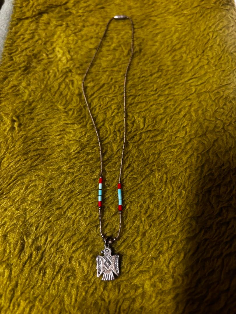 NAVAJO ナバホ族 サンダーバード ネックレス NATIVE INDIAN