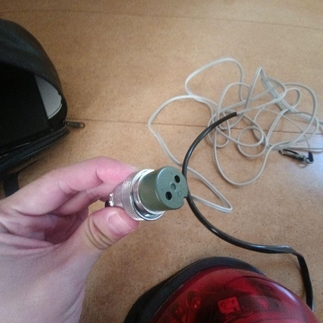 パトライト 流線形回転灯 HKFM-101G 赤色 12V(メタコン)