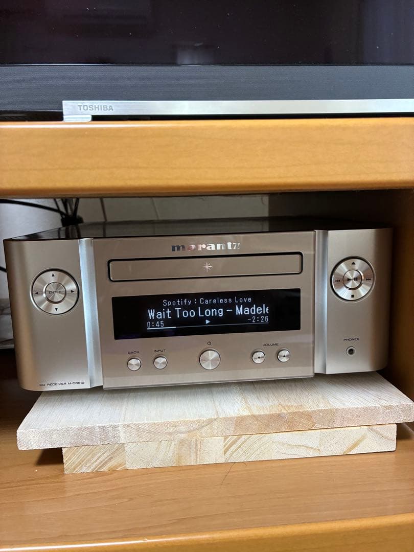 marantz ミニコンポ シルバー M-CR-612