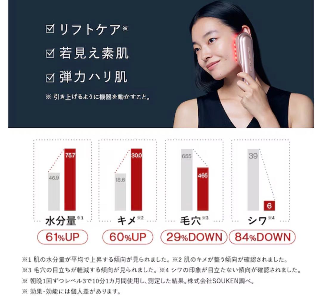 新品未開封レアカラー新作のSTELLA LLLT 美顔器 ピンクPRO2.0