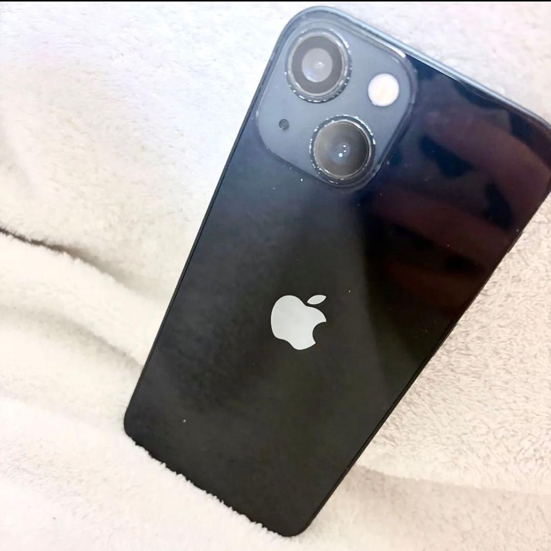 iPhone13mini SIMフリー　箱付き　ミッドナイト　128GB