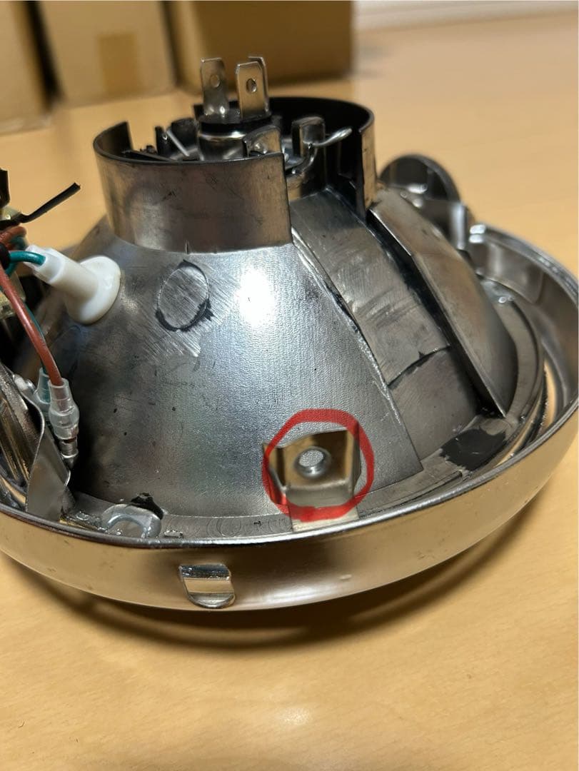 【ジャンク扱い】マーシャル880 ヘッドライト