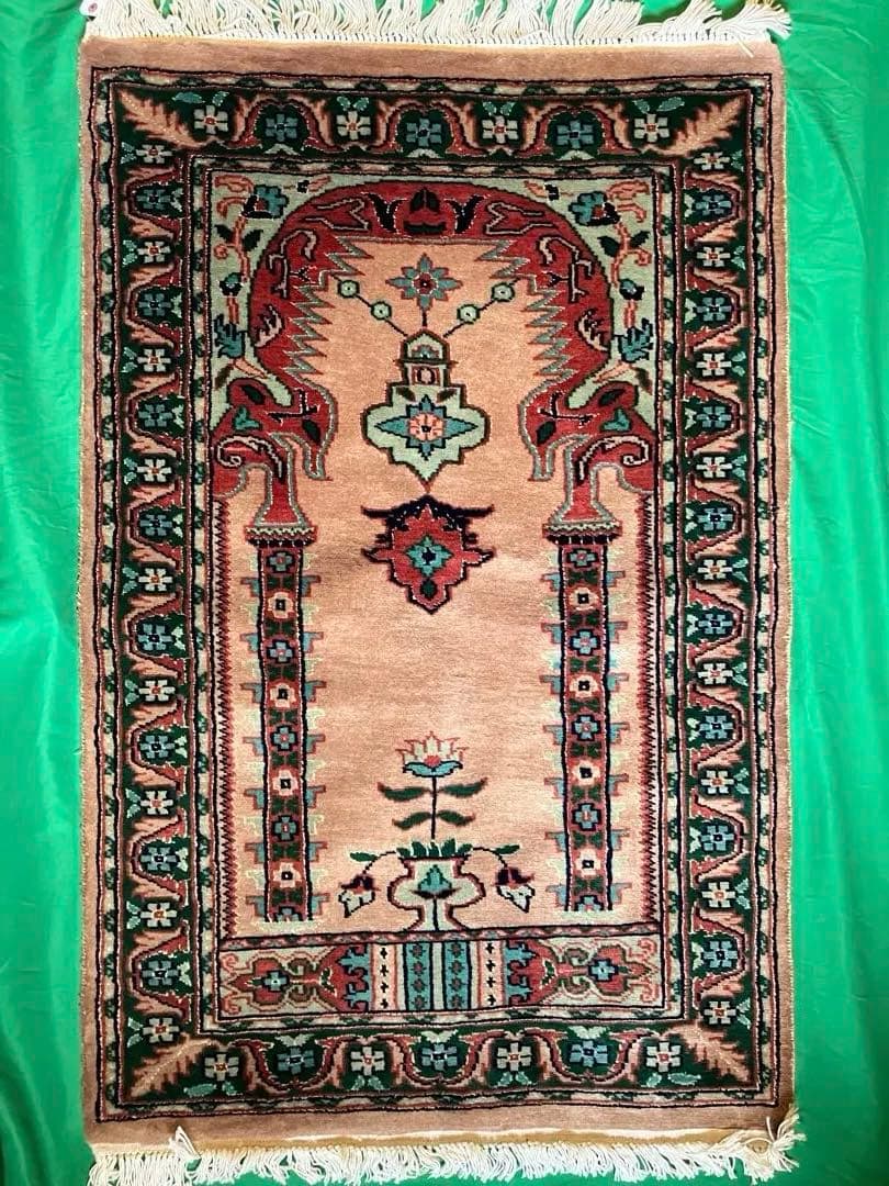 ペルシャ絨毯 ウール 120cm×77cm