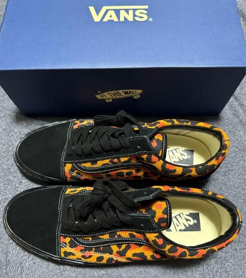vans PREMIUM オールドスクール レオパード 30cm JESSE着