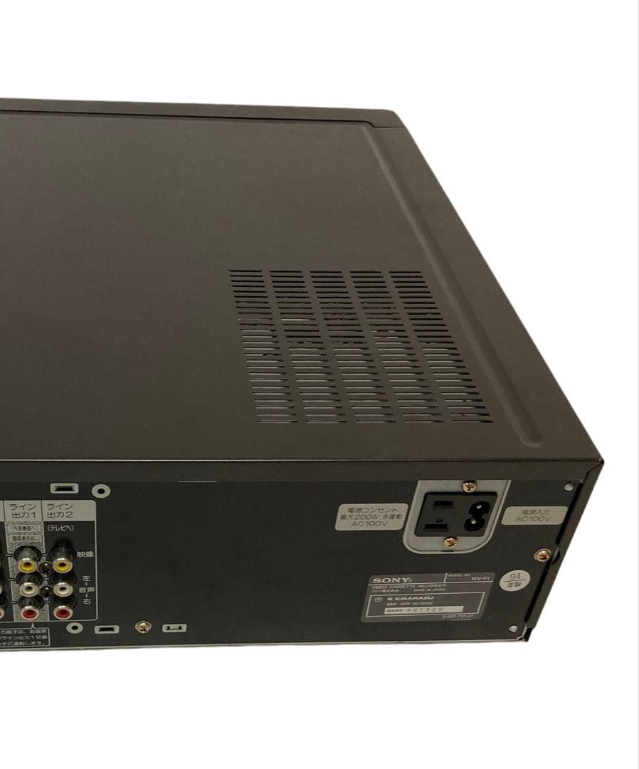 【Video8のみ動作良好】SONY Video8 8ミリ WV-F1