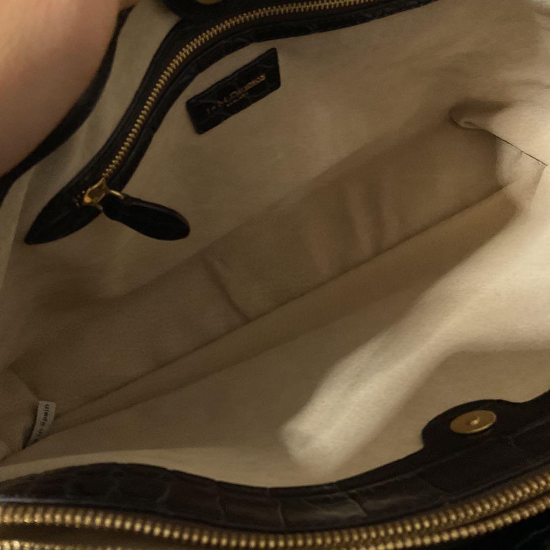 ☆開店セール☆ 使用数日 美品 J&M DAVIDSON レザー ロゴ バッグ①