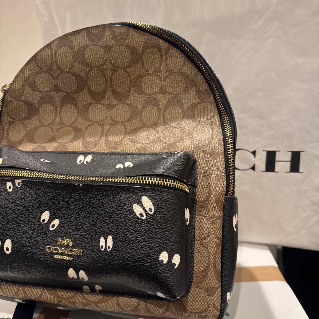 COACH 目のデザイン リュック