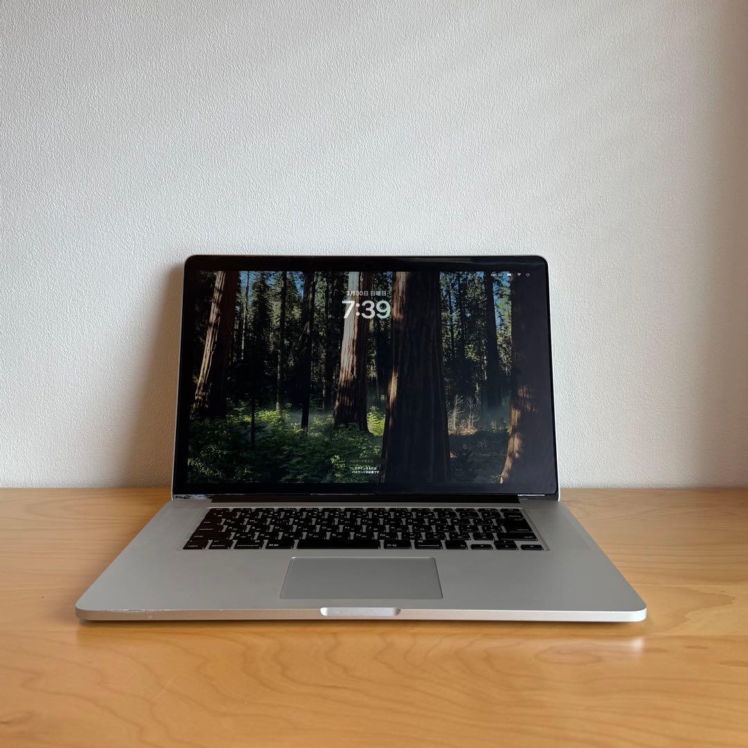 MacBook Pro 15インチ Retina 2012