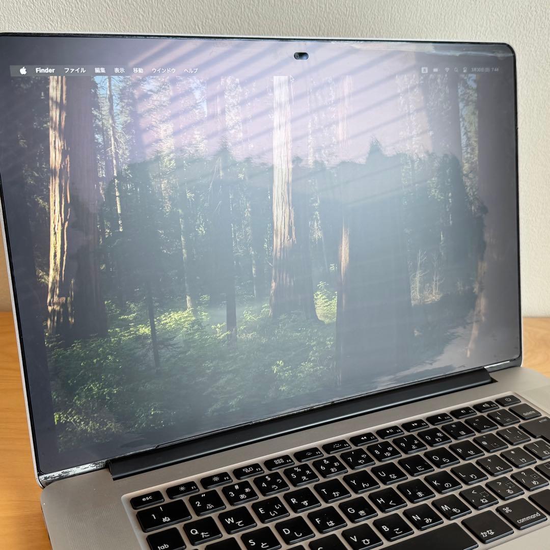 MacBook Pro 15インチ Retina 2012