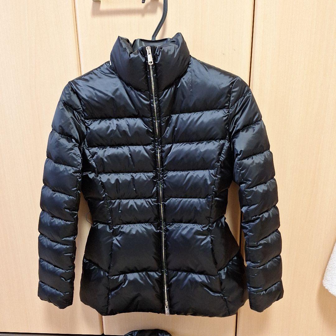 PRADA ベルト付きダウンジャケット　38　ブラック