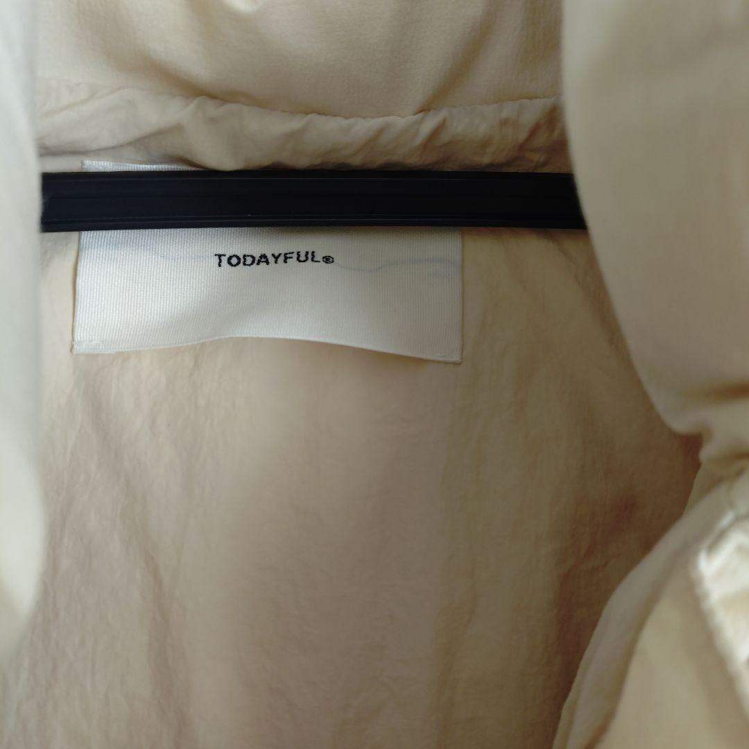TODAYFUL クリーム ダウンジャケット　36