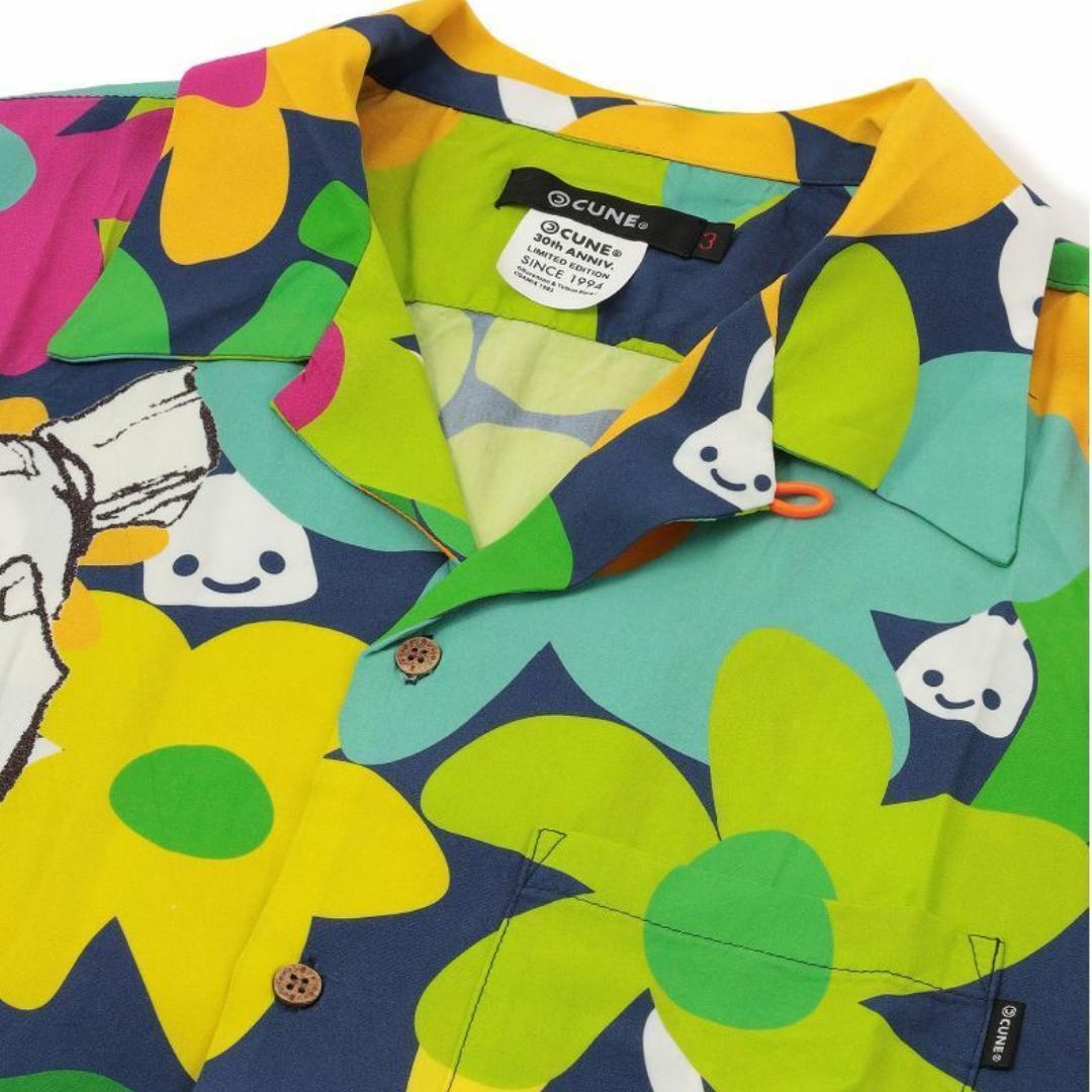 cune L 北斗の拳 アロハシャツ キューン シャツ 3 33000円 半袖